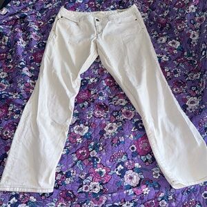 Gap White Jeans - Size 32/14